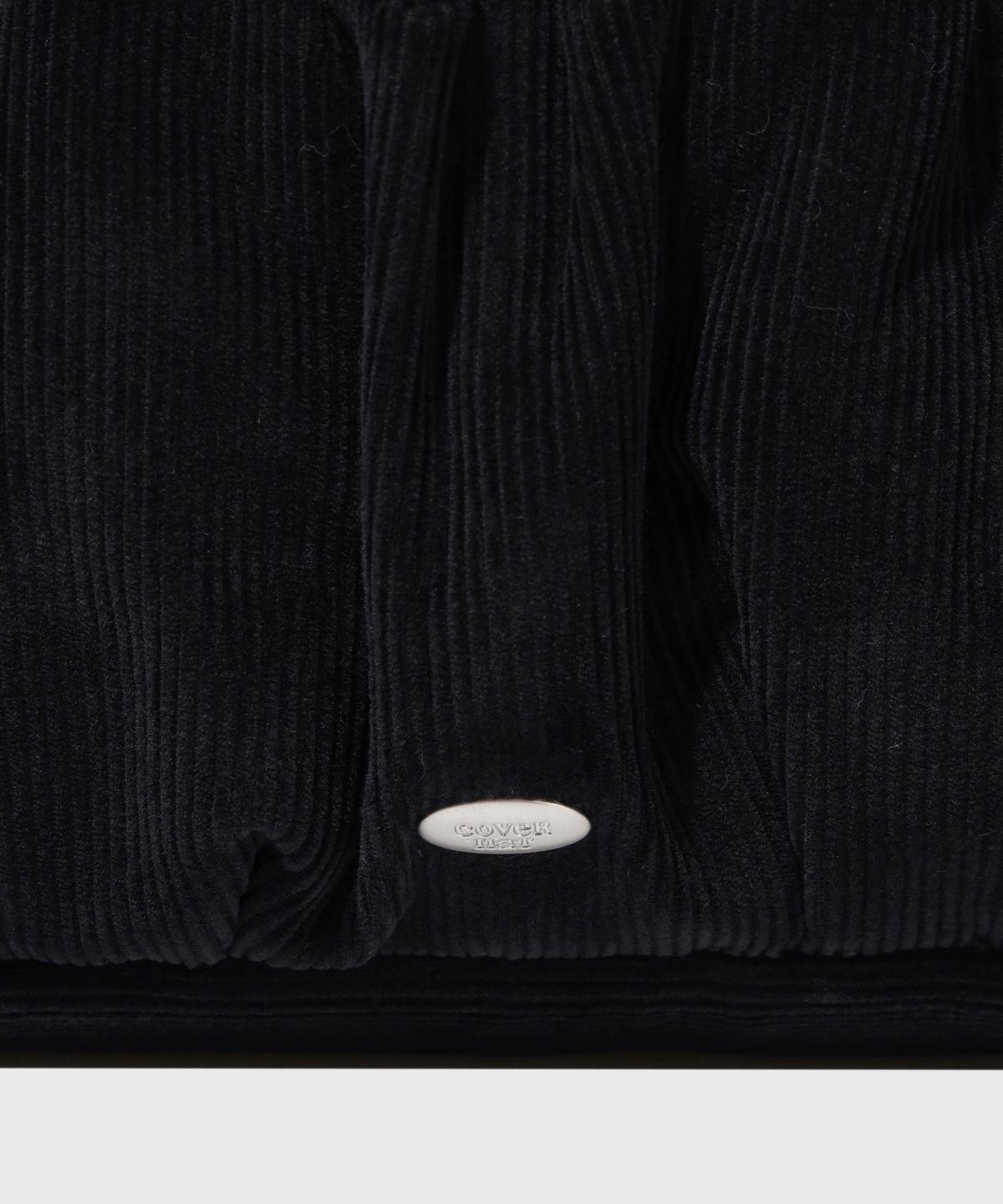 WOMAN CLOVER HEART BUBBLE CORDUROY DUFFLE BAG