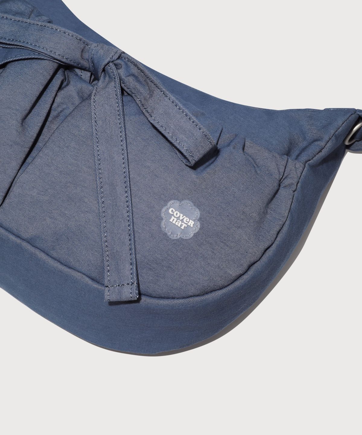 WOMEN CLOVERHEART SHIRRING MEDIUM NYLON HOBO BAG