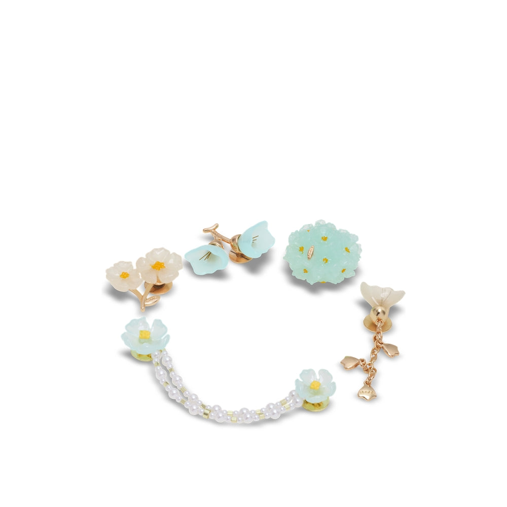 Blue Dainty Floral 5 Pack