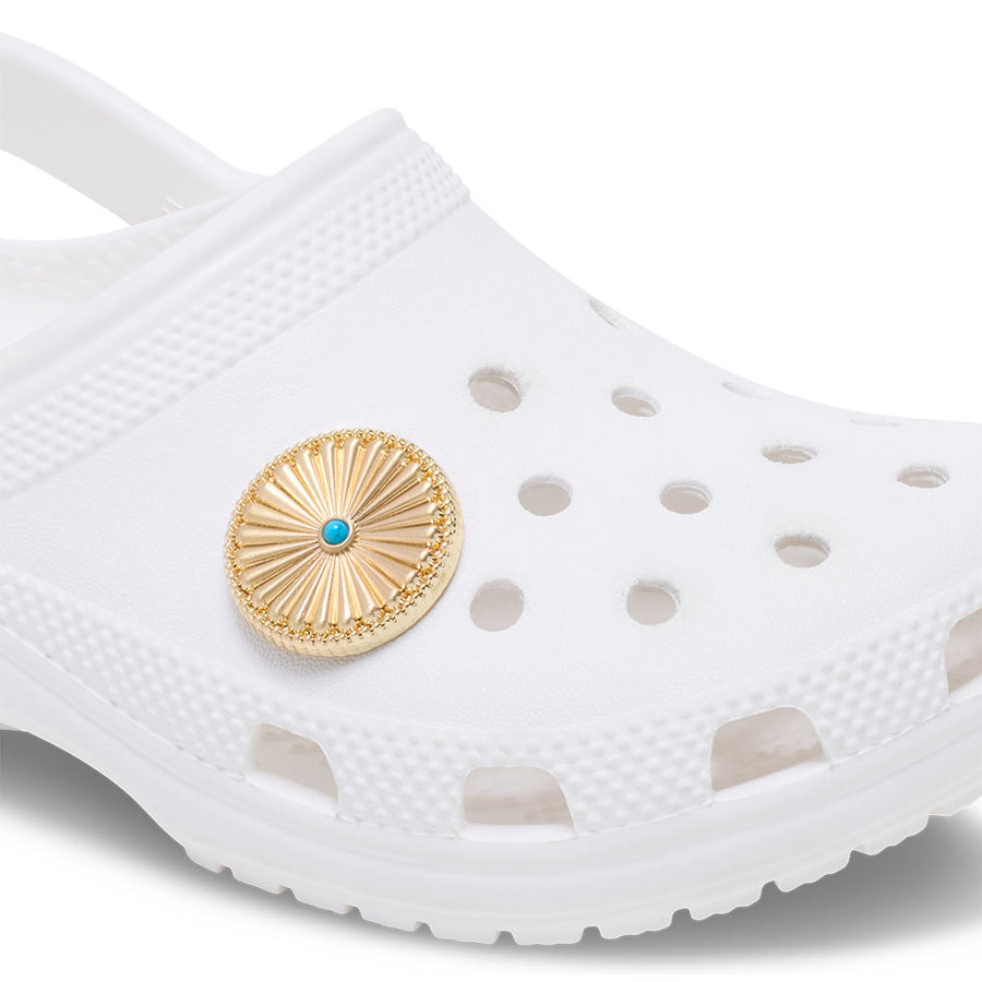 Gold Turquoise Western Stud