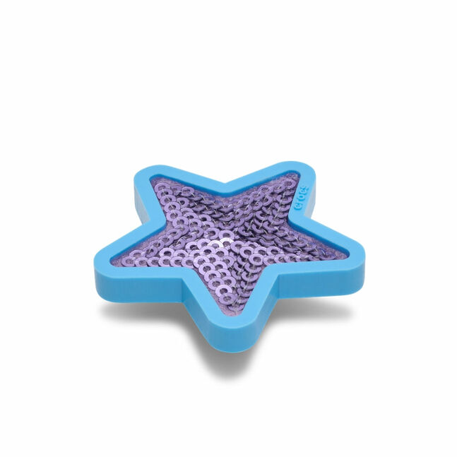 Purple Sequin Star
