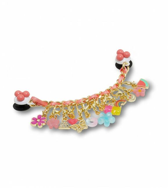 Pink Adjustable Charm Chain