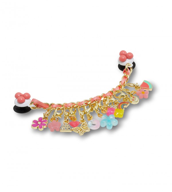 Pink Adjustable Charm Chain