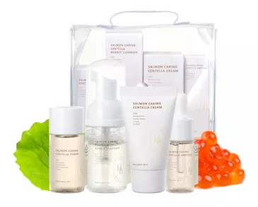 SALMON CARING CENTELLA SPECIAL TRAVEL KIT BAG