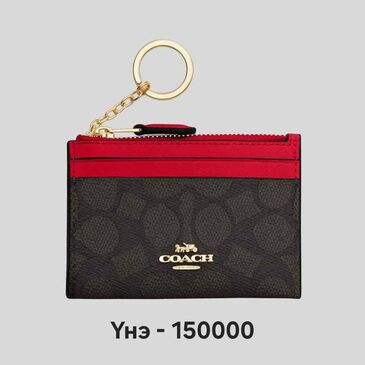 Coach card holder