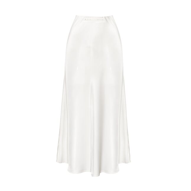 SILK SKIRT