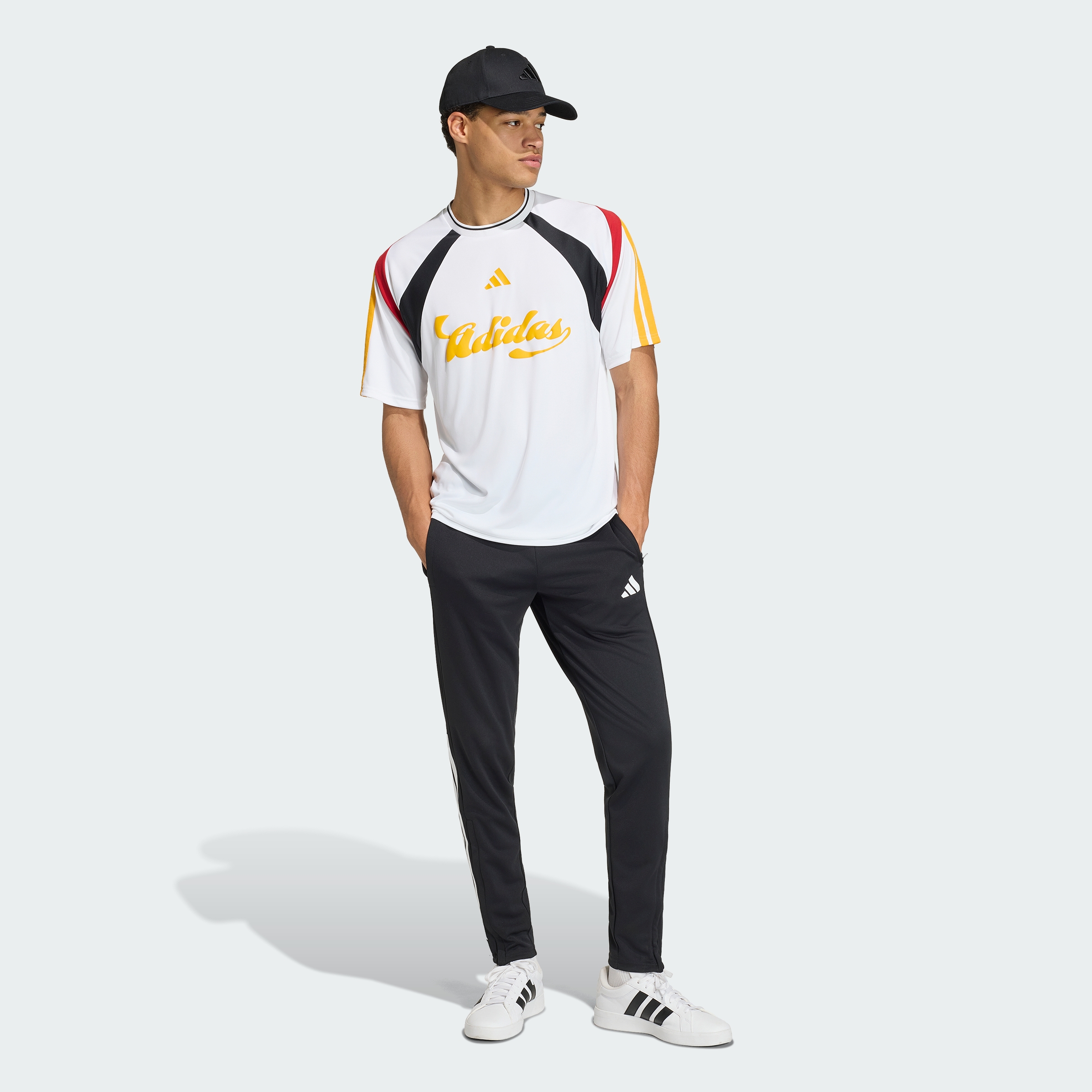 M TIRO NP TEE WHITE/BLACK/TEPORE/C