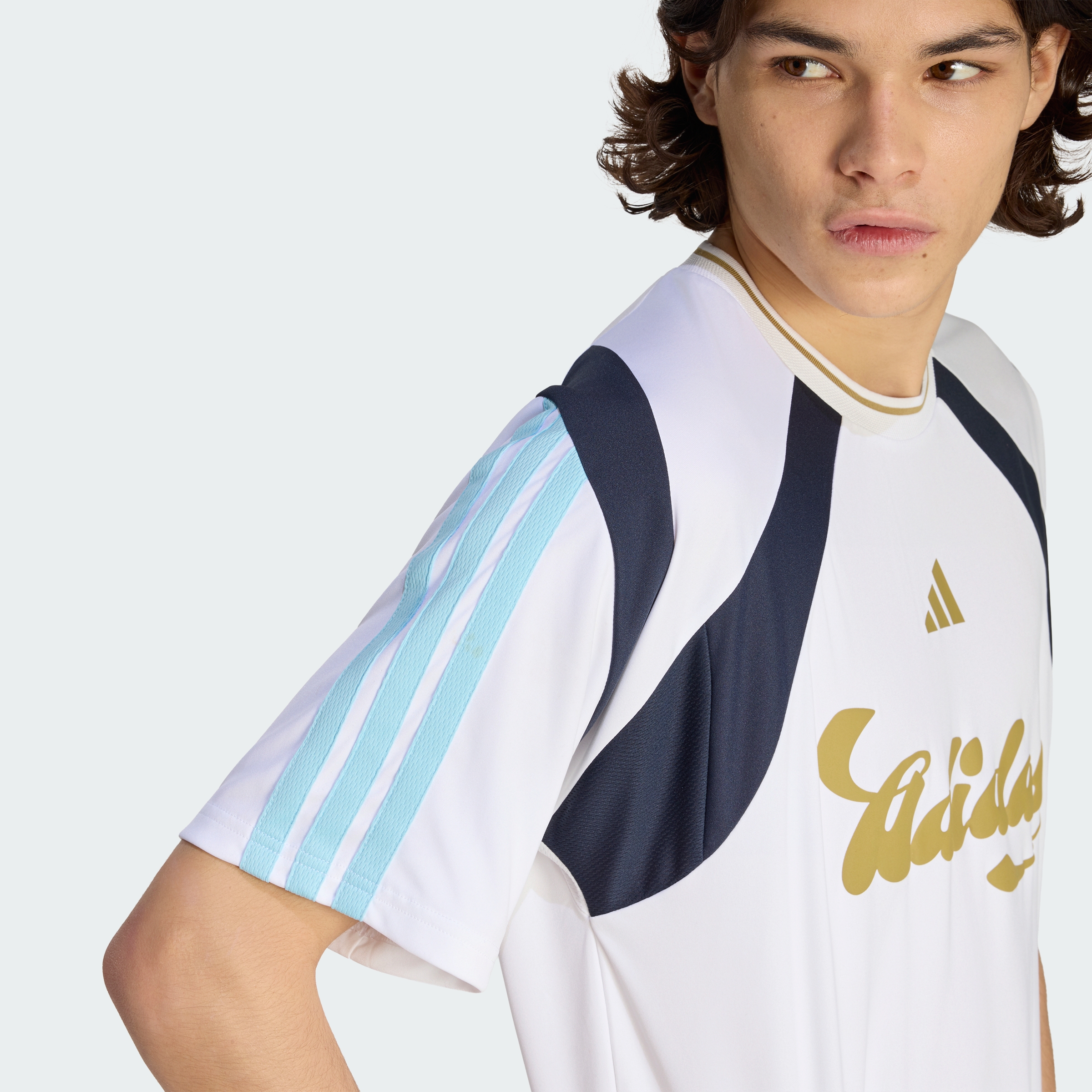 M TIRO NP TEE WHITE/NTNAVY/ICEBLU/