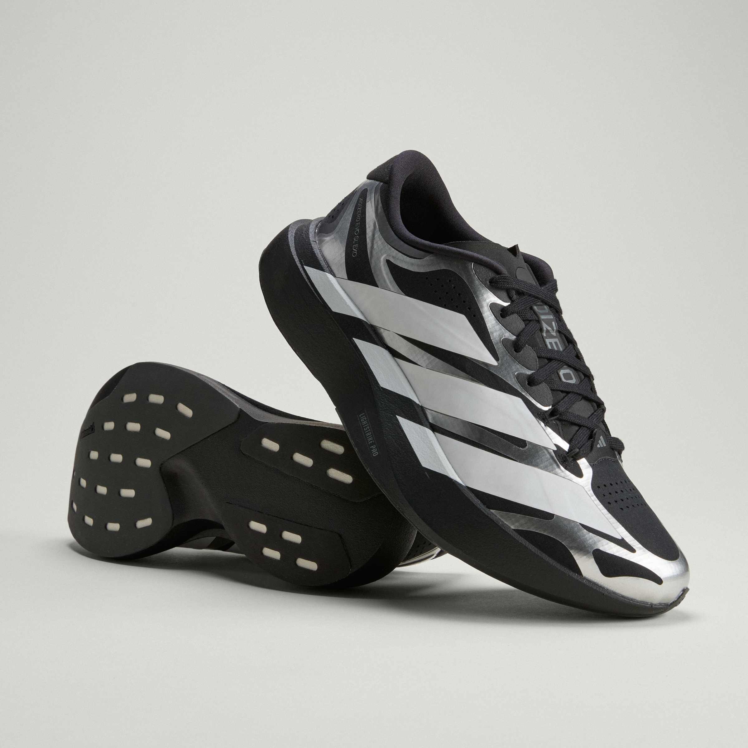 ADIZERO EVO SL EXO CBLACK/FTWWHT/IRONMT