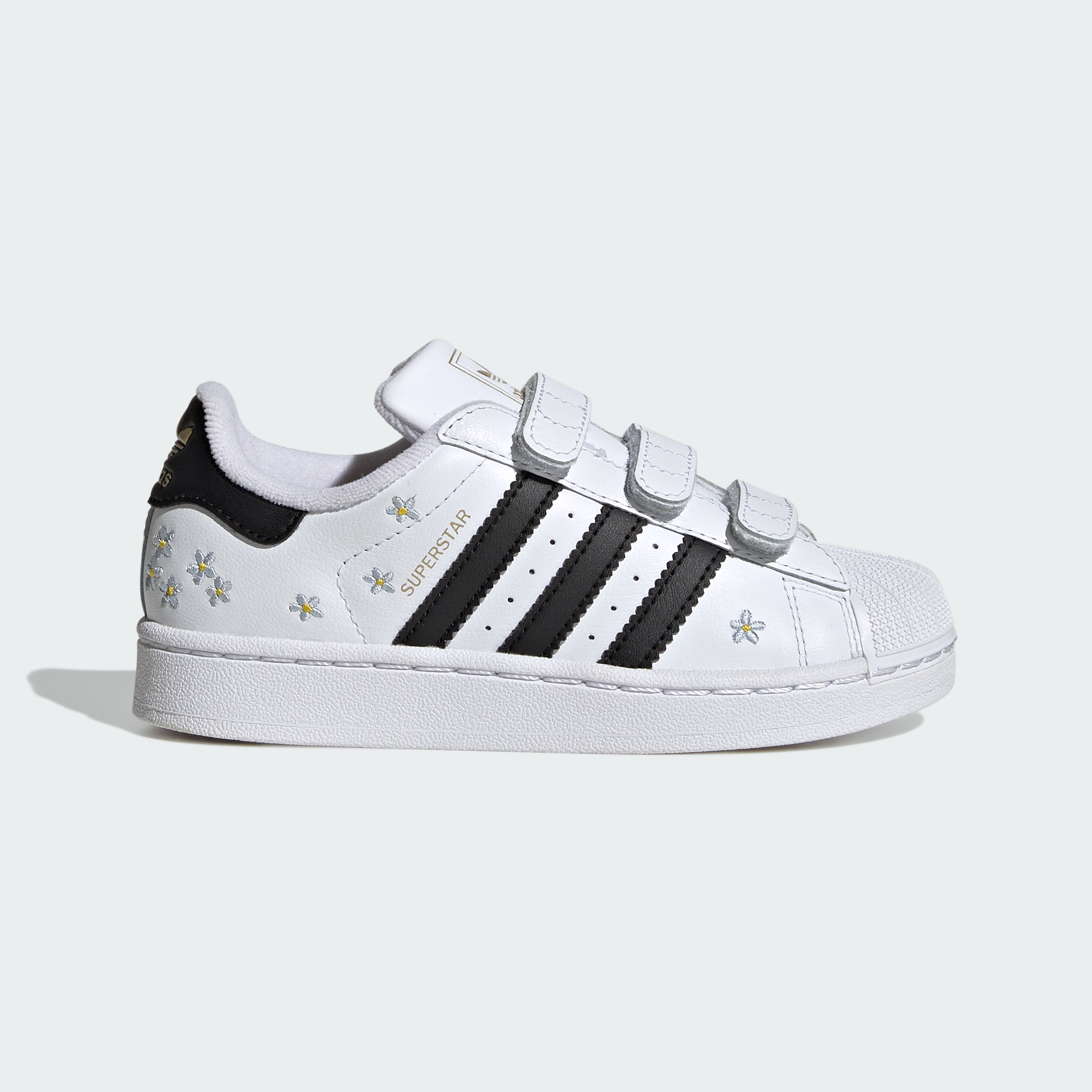 SUPERSTAR II CF C FTWWHT/CBLACK/YELLOW