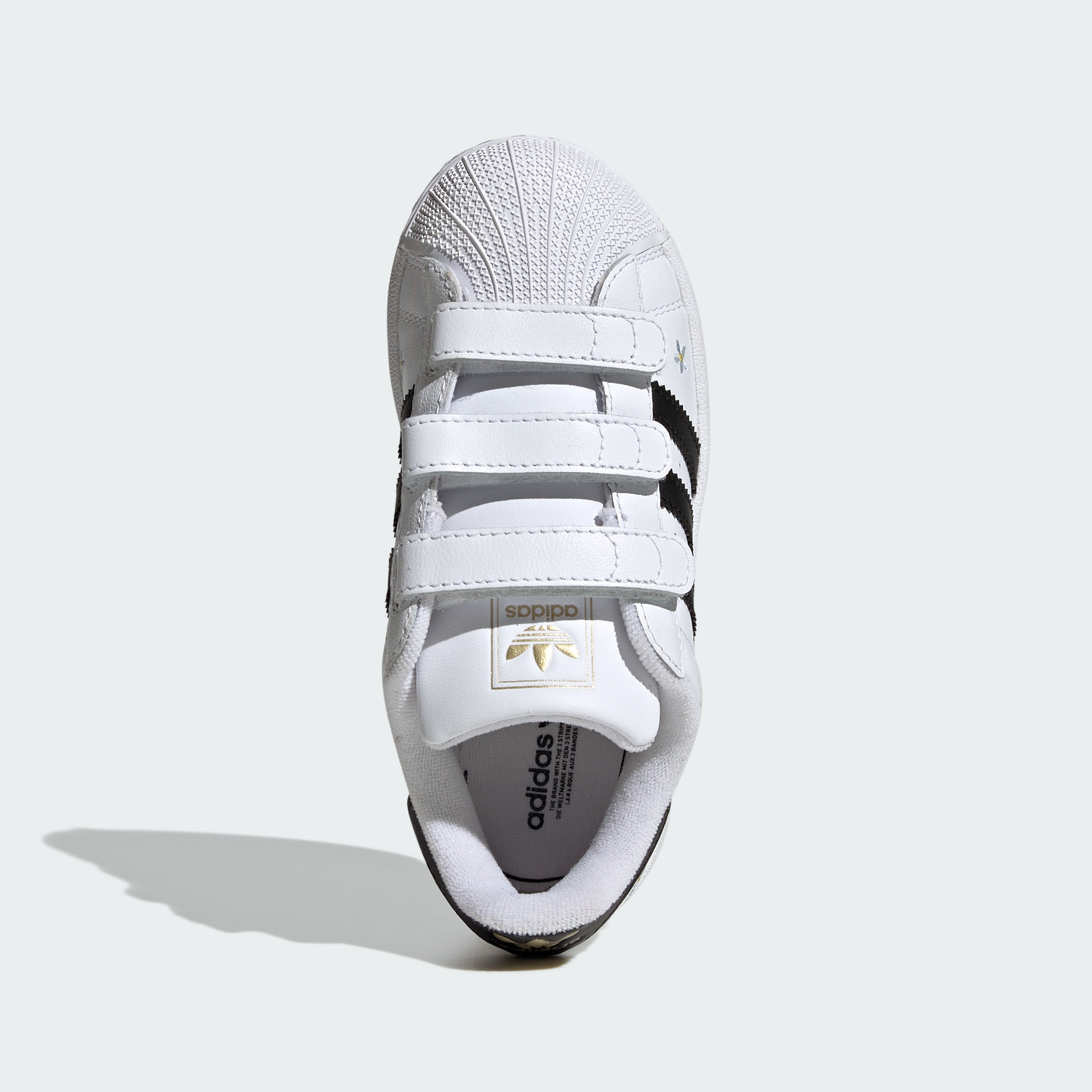 SUPERSTAR II CF C FTWWHT/CBLACK/YELLOW