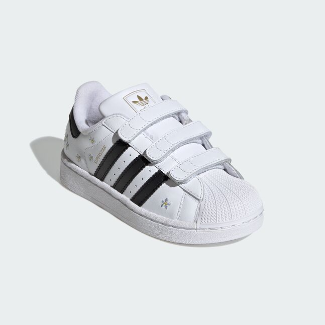 SUPERSTAR II CF C FTWWHT/CBLACK/YELLOW