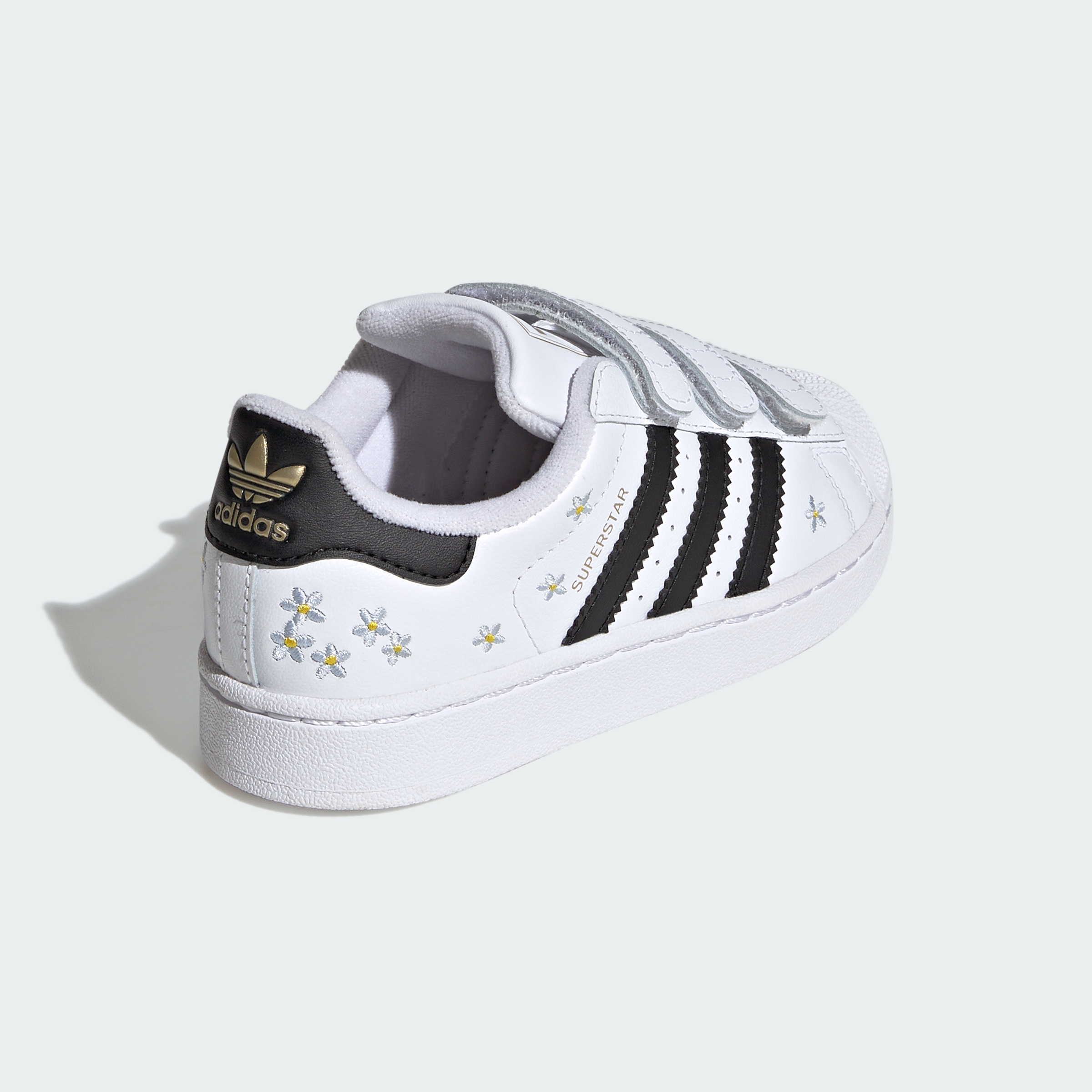 SUPERSTAR II CF C FTWWHT/CBLACK/YELLOW