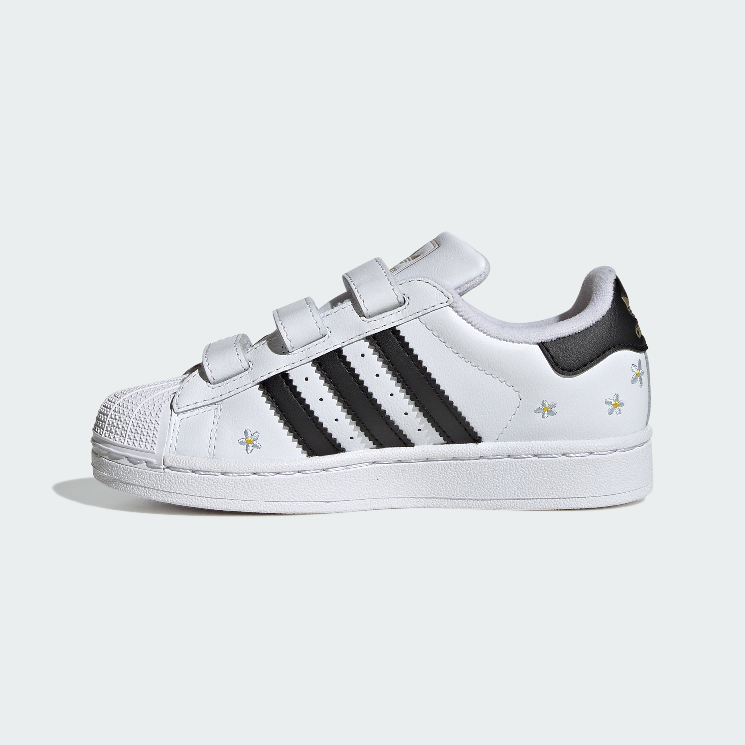 SUPERSTAR II CF C FTWWHT/CBLACK/YELLOW