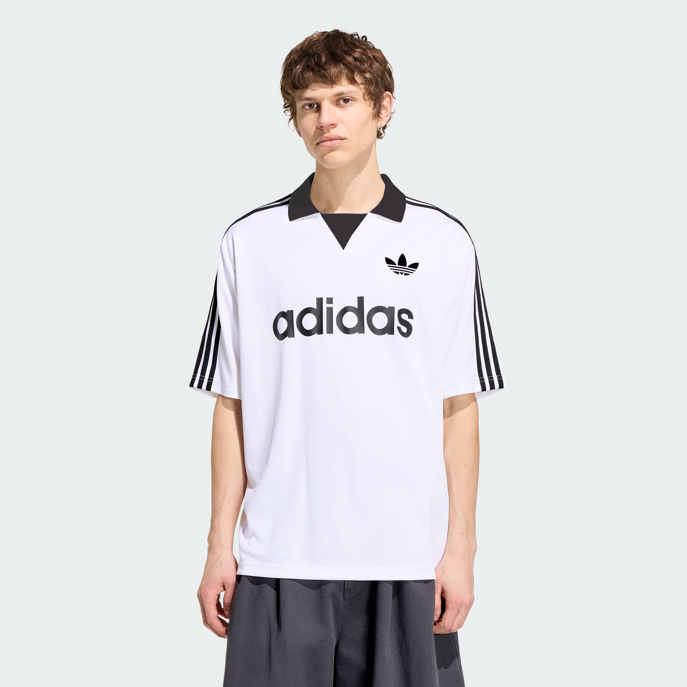 COLLARED GOALIE WHITE