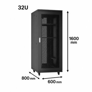 Серверийн хайрцаг рак / Server Rack 32unit-800