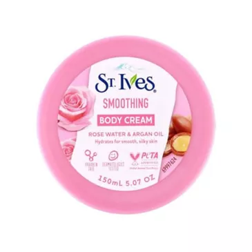 Smoothing Rose Water & Argan Oil Body Cream
