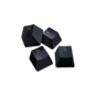 Razer PBT Keycap + Coiled Cable Upgrade Set, Classic Black