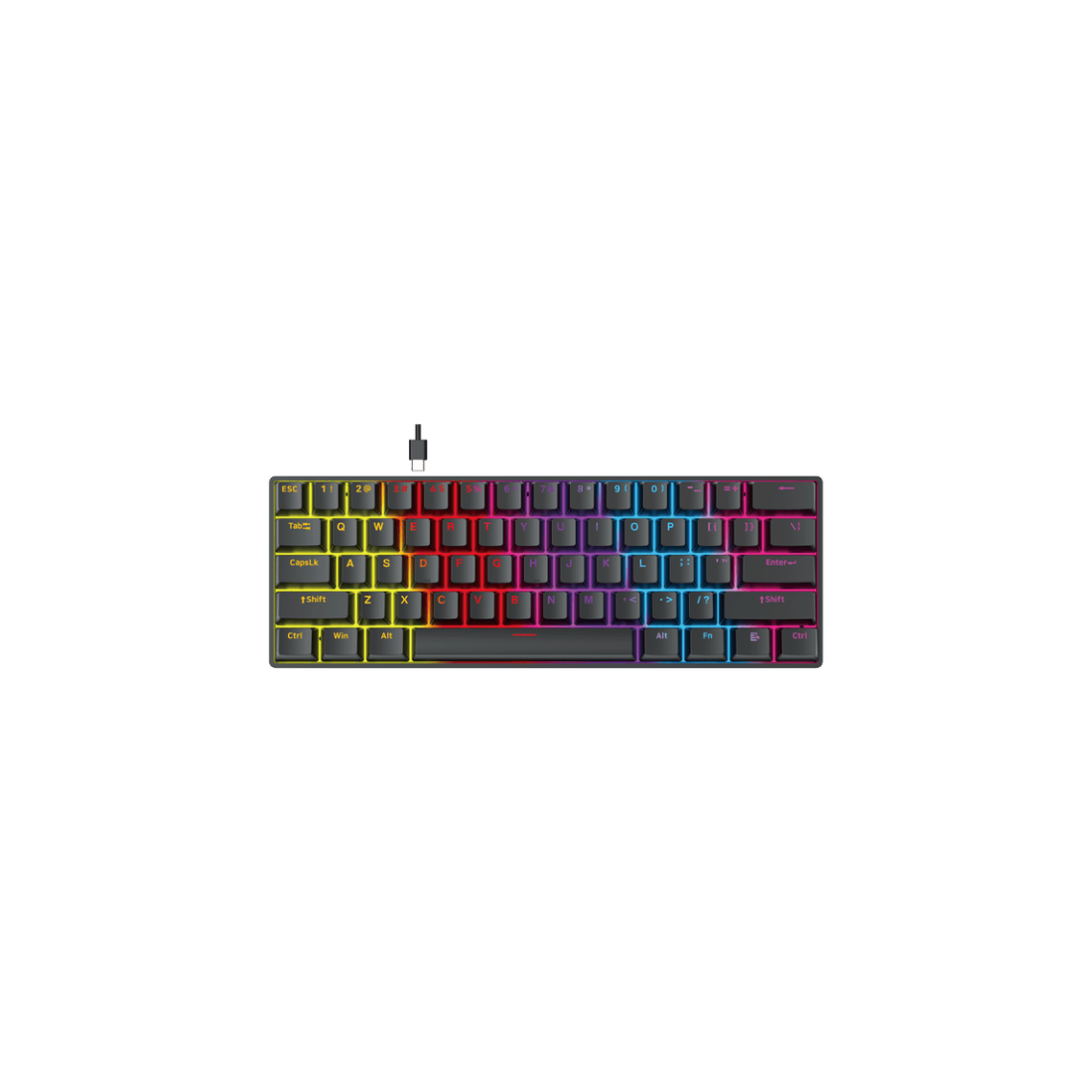 Fantech Atom 61 MK211 Mechanical Keyboard Black