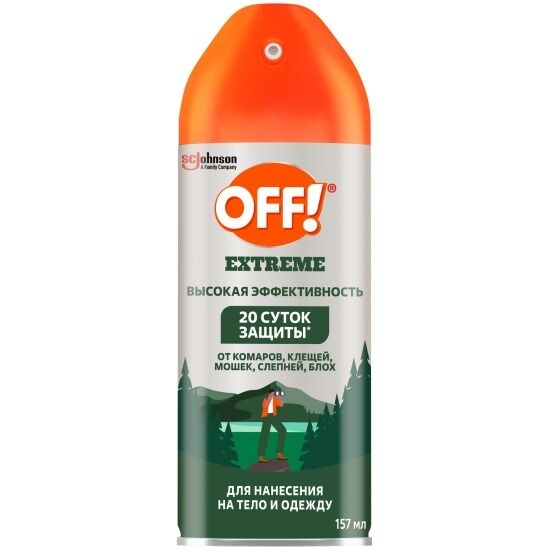 Off extreme шумуул хачигнаас хамгаалах шүршигч 157мл №1