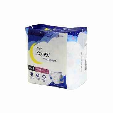Kotex White Over night panty M №8
