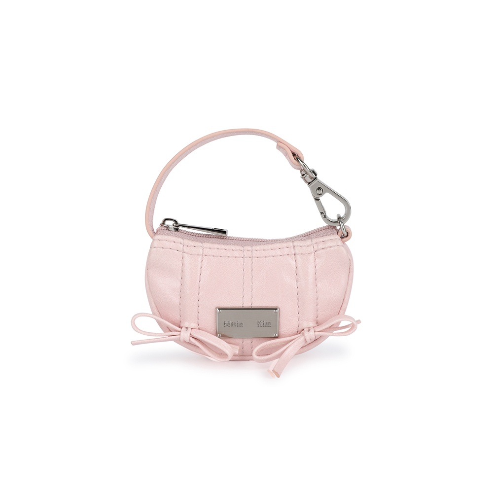 HALF SHIRRING RIBBON CHARM
