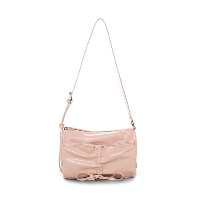 FRONT SHIRRING RIBBON MINI BAG