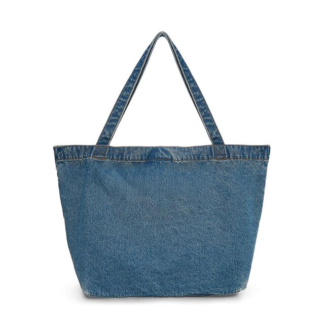 MATIN STITCH DENIM SHOULDER BAG