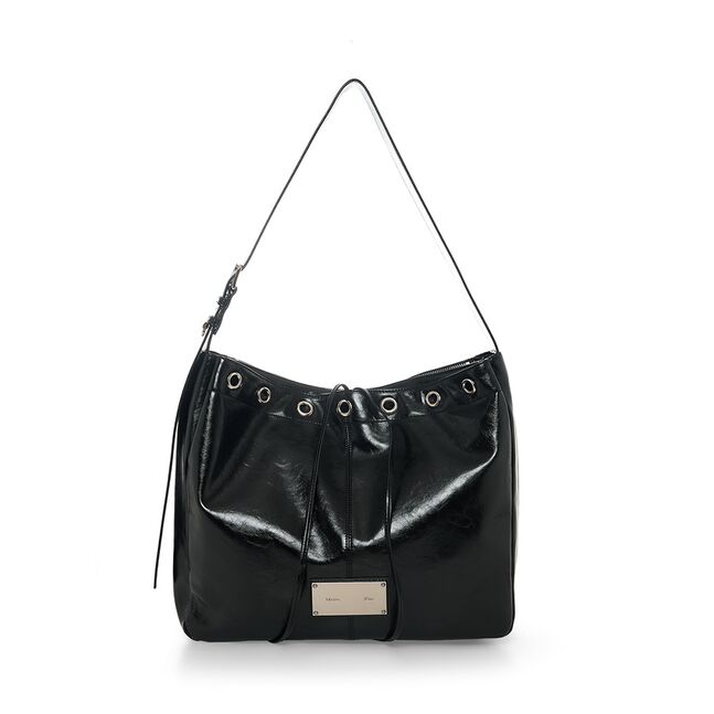 MATIN EYELET POINT LAYERED BIG SHOULDER BAG