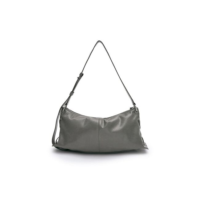 EYELET SHIRRING SHOULDER BAG