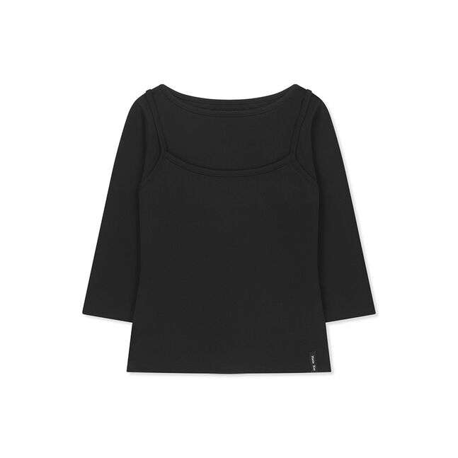 3/4 SLEEVE TOP & TANK LAYERED SET