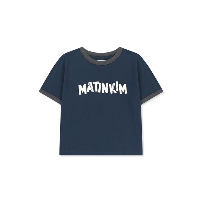 MATIN LOGO RINGER CROP TOP