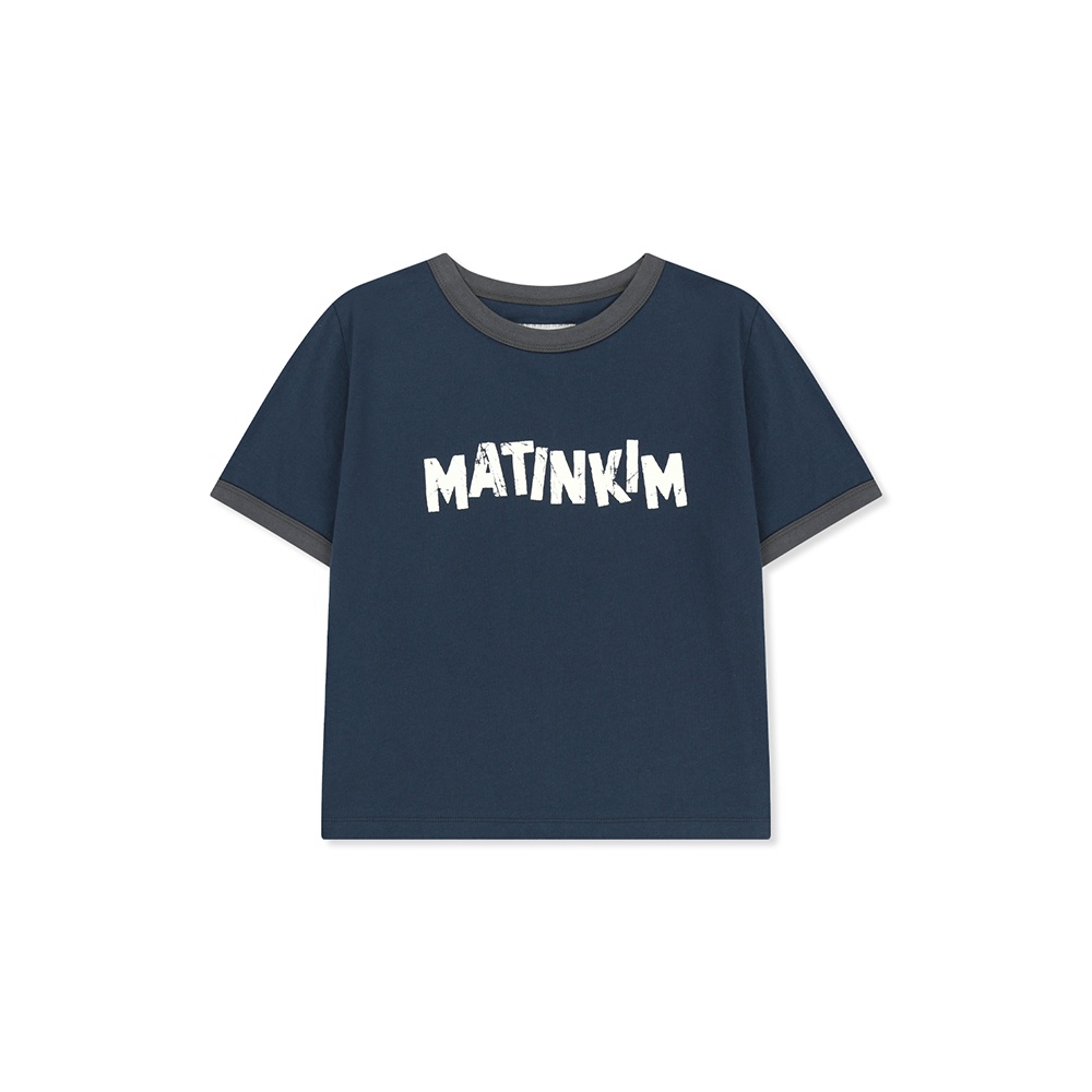 MATIN LOGO RINGER CROP TOP