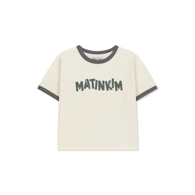 MATIN LOGO RINGER CROP TOP