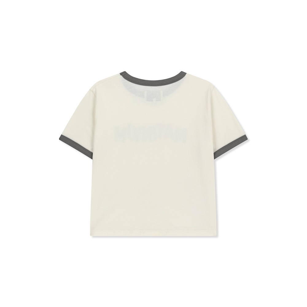MATIN LOGO RINGER CROP TOP
