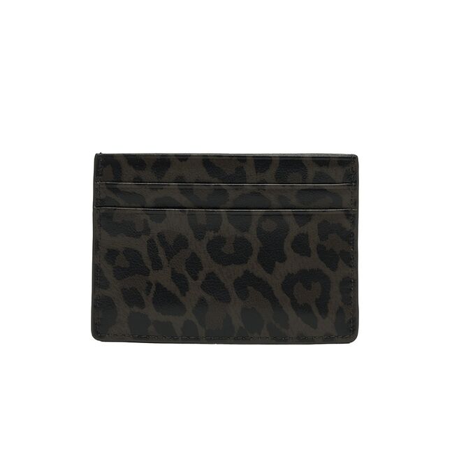 LEOPARD VINTAGE CARD WALLET
