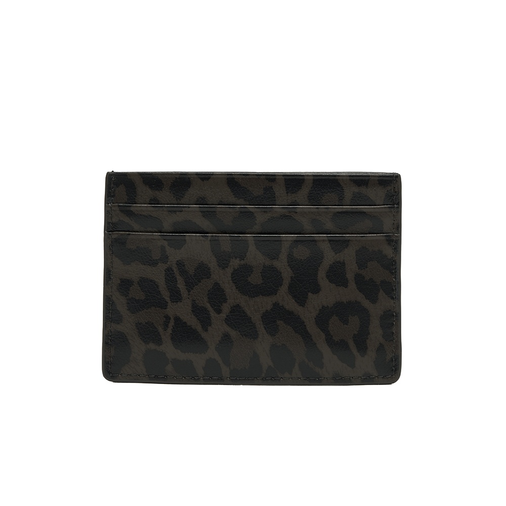 LEOPARD VINTAGE CARD WALLET