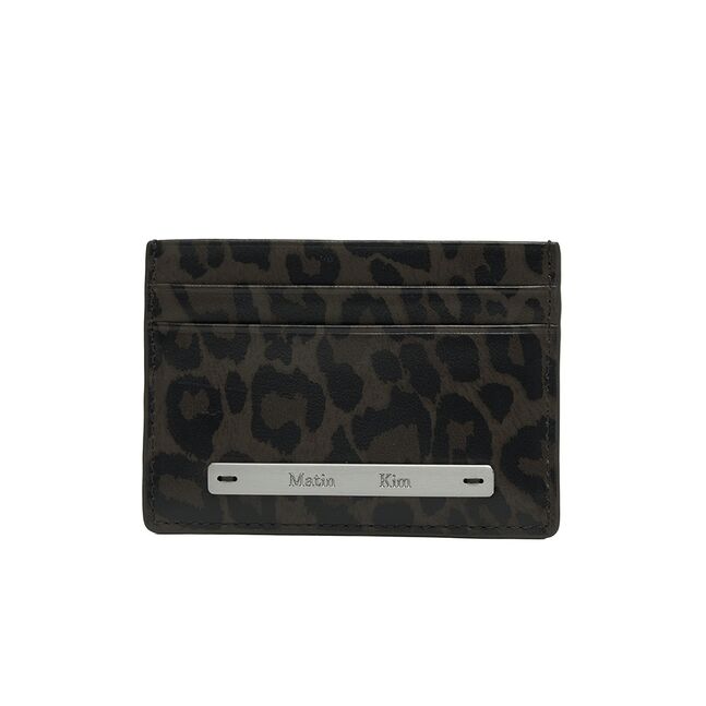 LEOPARD VINTAGE CARD WALLET