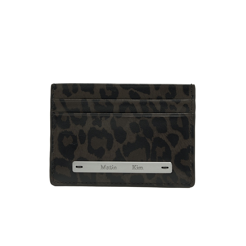 LEOPARD VINTAGE CARD WALLET