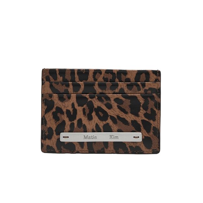 LEOPARD VINTAGE CARD WALLET
