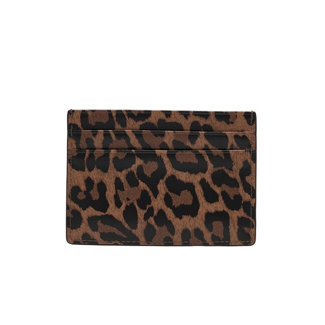 LEOPARD VINTAGE CARD WALLET