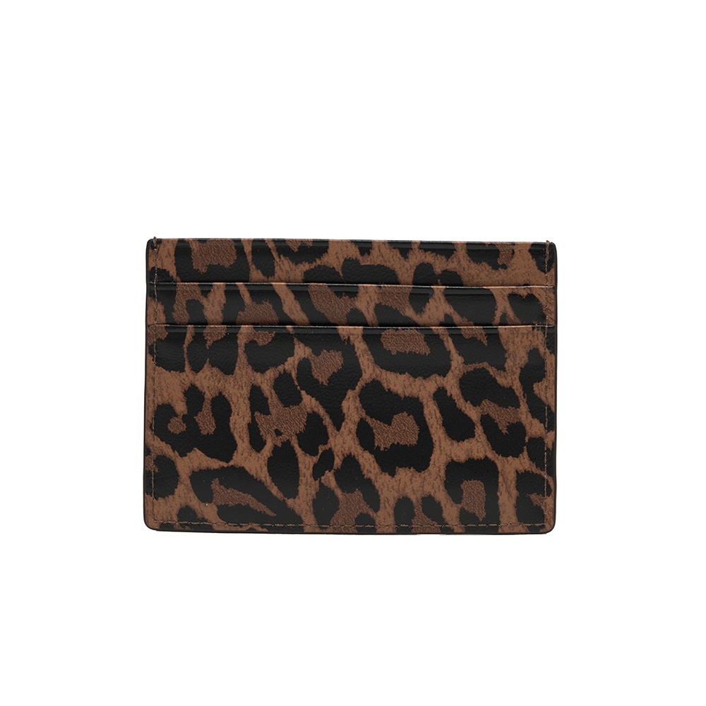LEOPARD VINTAGE CARD WALLET