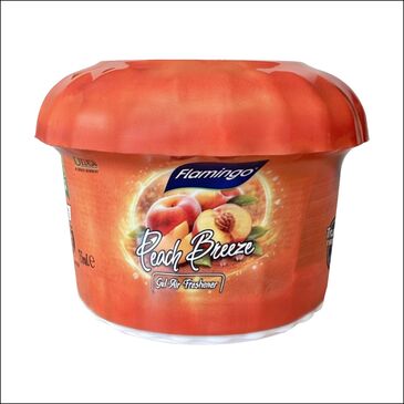 Flamingo car gel air freshener, Peach breeze 75 ml 