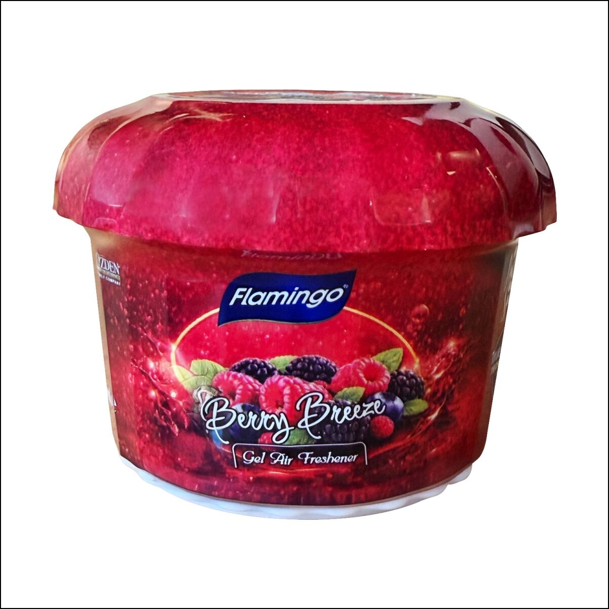Flamingo car gel air freshener, Berry breeze, 75 ml 