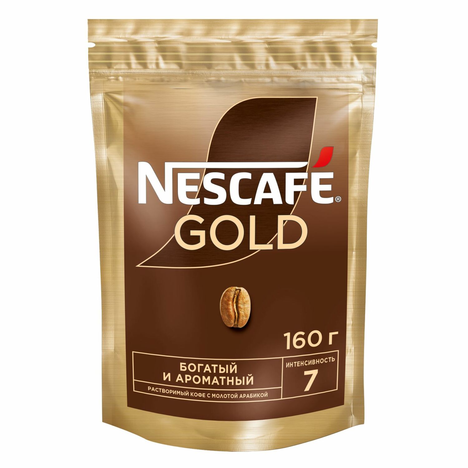 NESCAFE Gold найруулдаг кофе, ууттай савлагаа, 160г