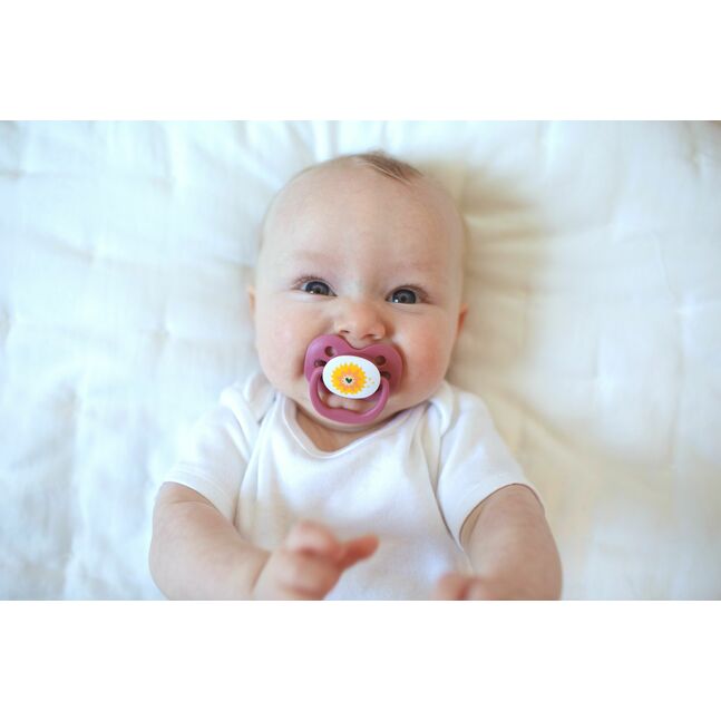 Advantage Pacifier - Stage 1, Pink, 2-Pack