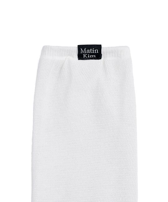LOOSE-FIT LOGO KNEE SOCKS