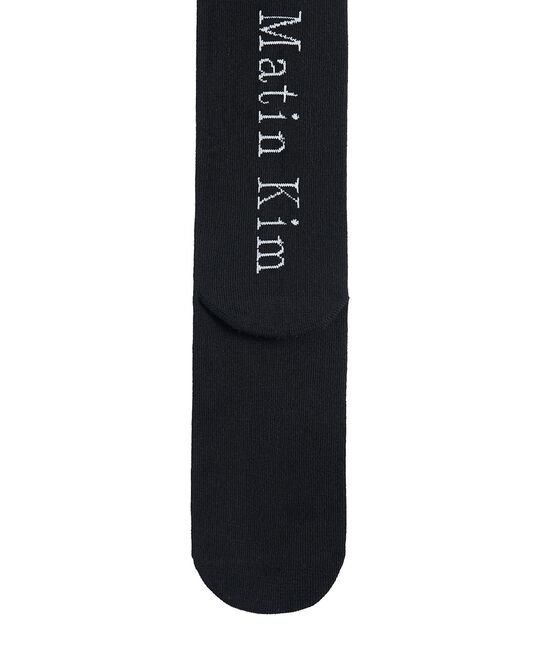 LOOSE-FIT LOGO KNEE SOCKS