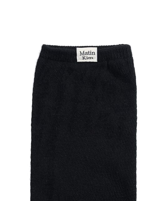LOOSE-FIT LOGO KNEE SOCKS