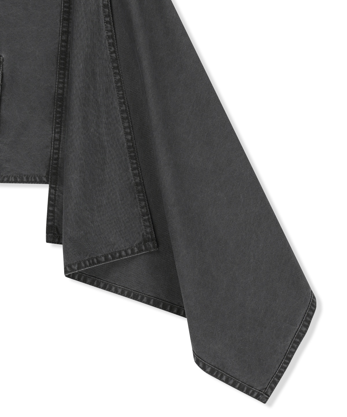 BELTED LAYERED MINI SKIRT